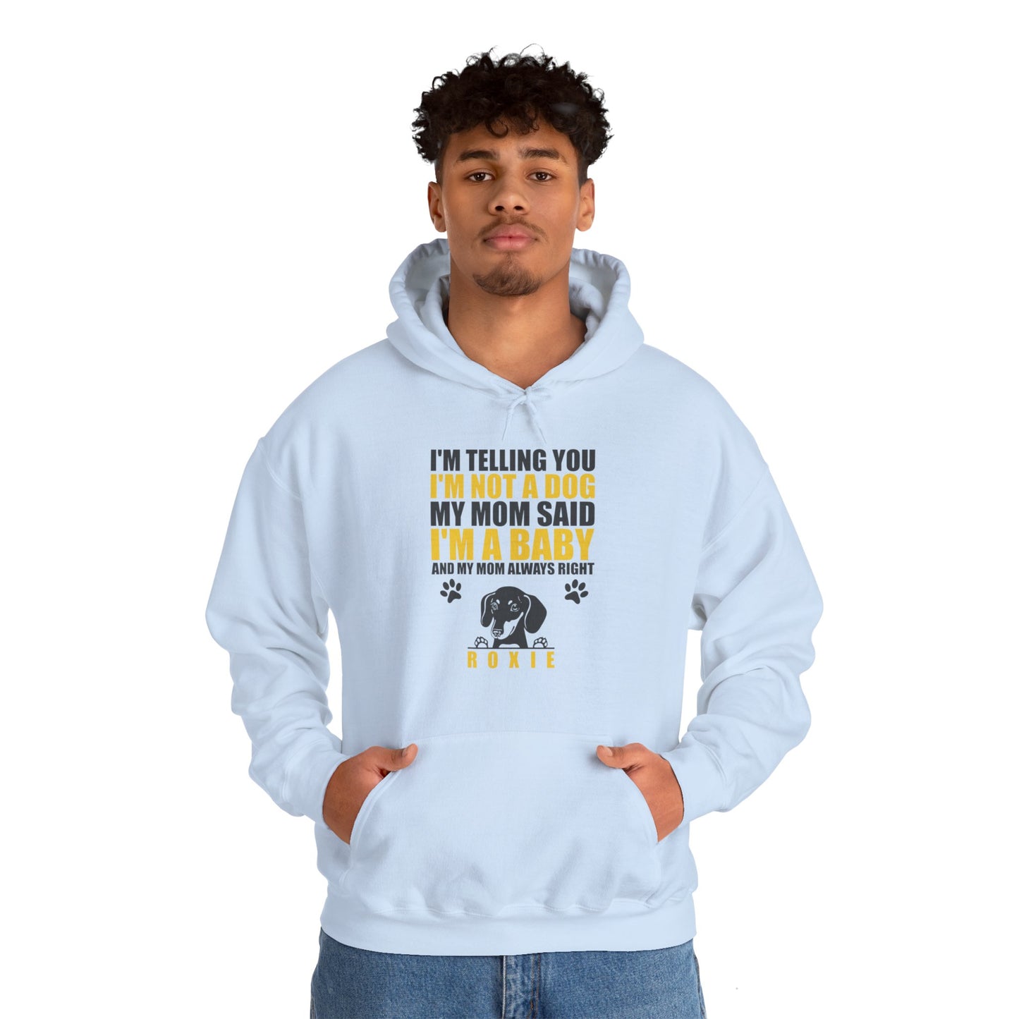 Custom Hoodie with dachshund Name - Unisex Hoodie
