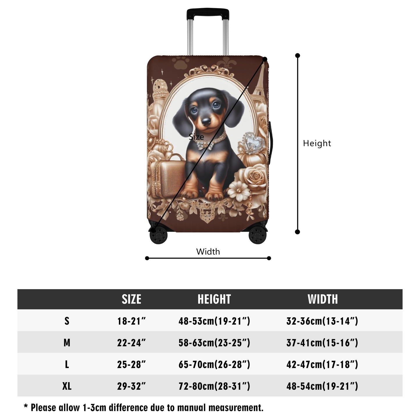 Pinot - Luggage Cover