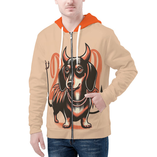 Tito - All Over Print Zip Up Hoodie