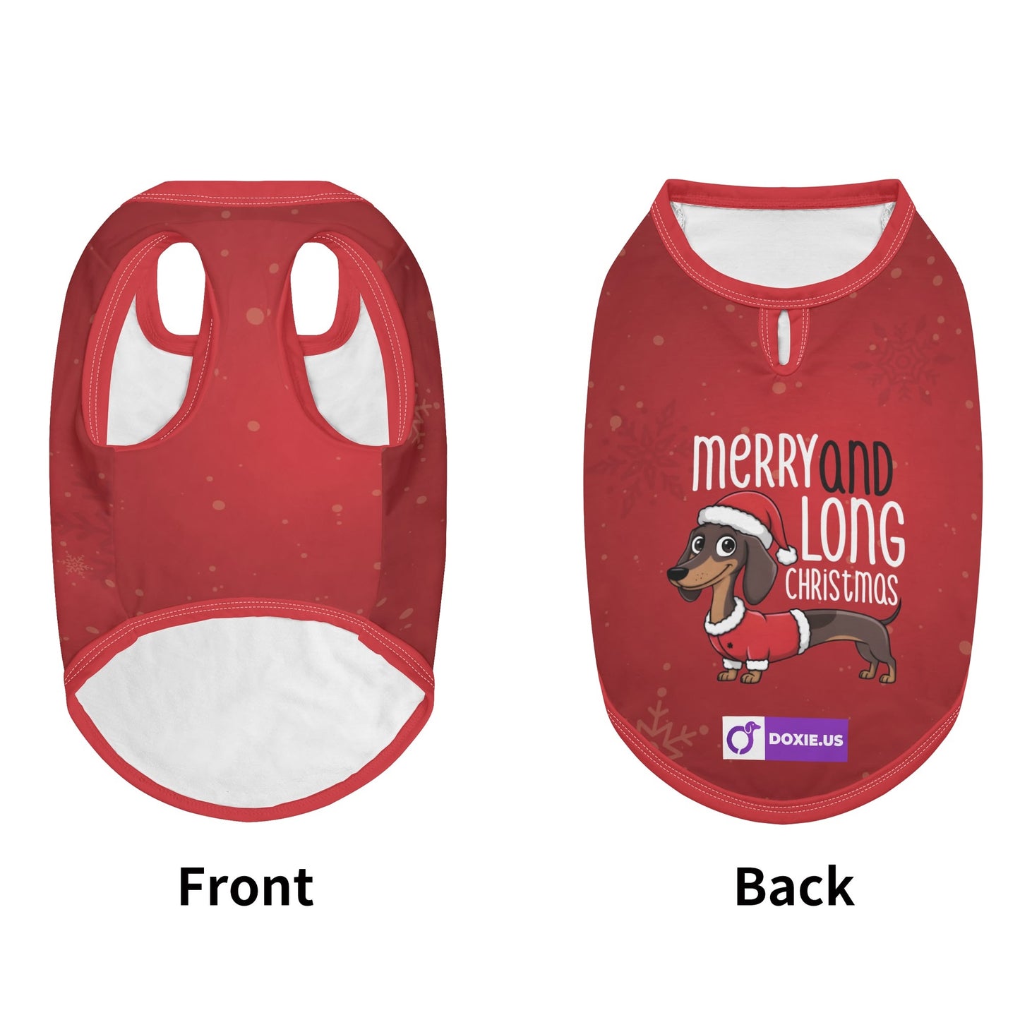 Merry and Long christmas - Shirt for Dachshunds