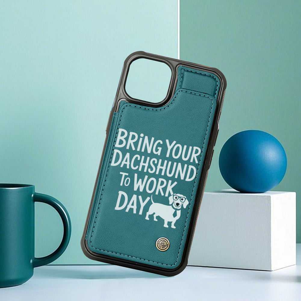 Zadie - Leather Wallet Case for for iPhone & Samsung