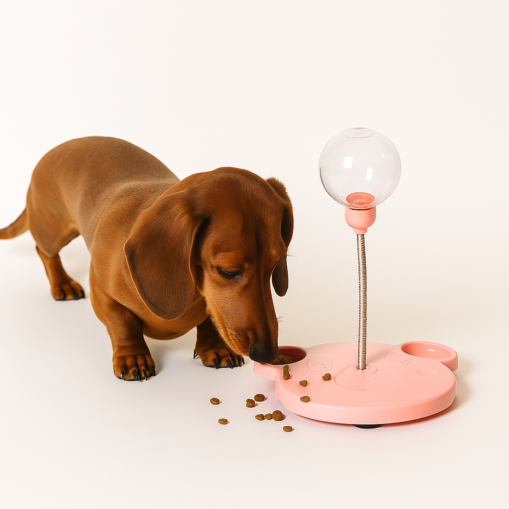 Dachshund Puzzle Ball – Interactive Food Leaking Toy