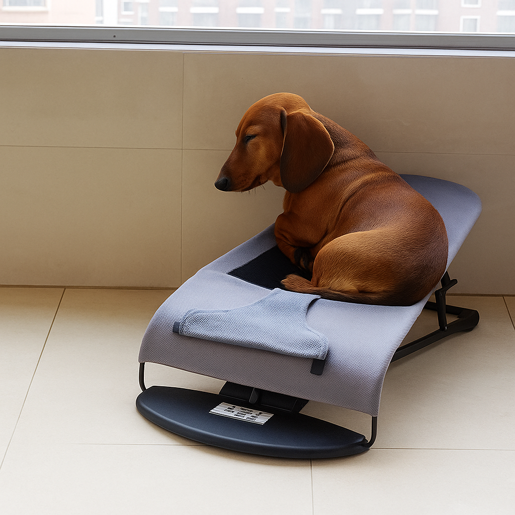 Portable Rocking Chair for Dachshund