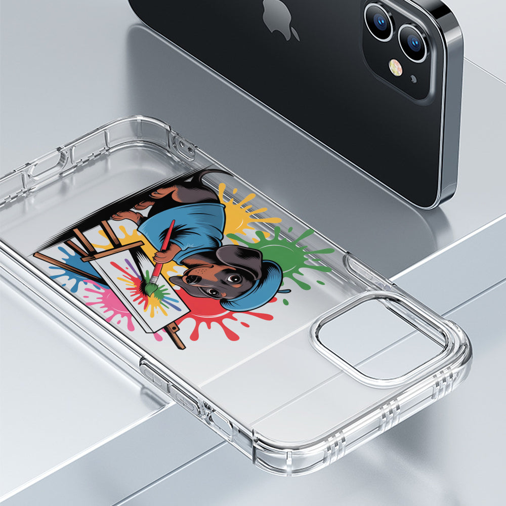 Haley - Clear Silicone Phone Case for iPhone, Samsung & Google Pixel