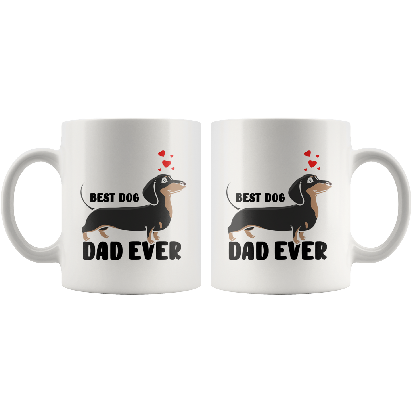 Best Dachshund Dad - Mug
