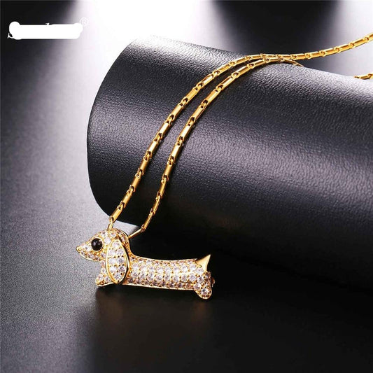 Dachshund Pendant Necklace for Women - Dachshund shop.jpg