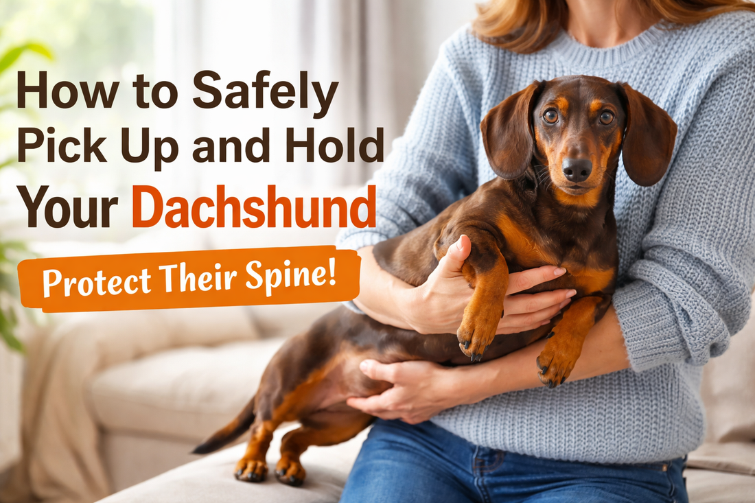 How to Safely Pick Up and Hold Your Dachshund (Protect Their Spine!)