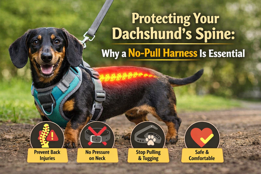 Protecting Your Dachshund’s Spine: Why a No-Pull Harness Is Essential