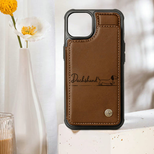Tori - Leather Wallet Case for for iPhone & Samsung