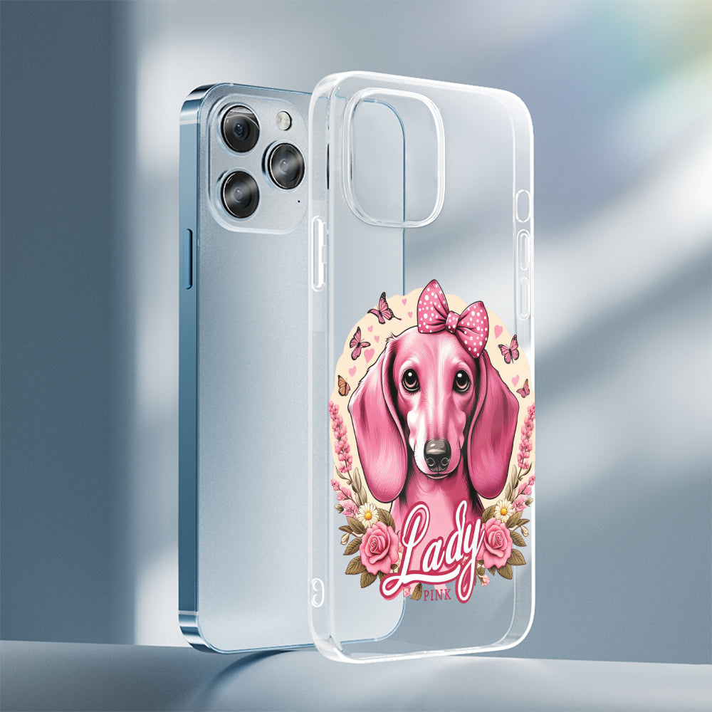 Jamie - Clear Silicone Phone Case for iPhone, Samsung & Google Pixel