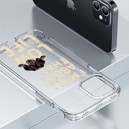 Hope - Clear Silicone Phone Case for iPhone, Samsung & Google Pixel