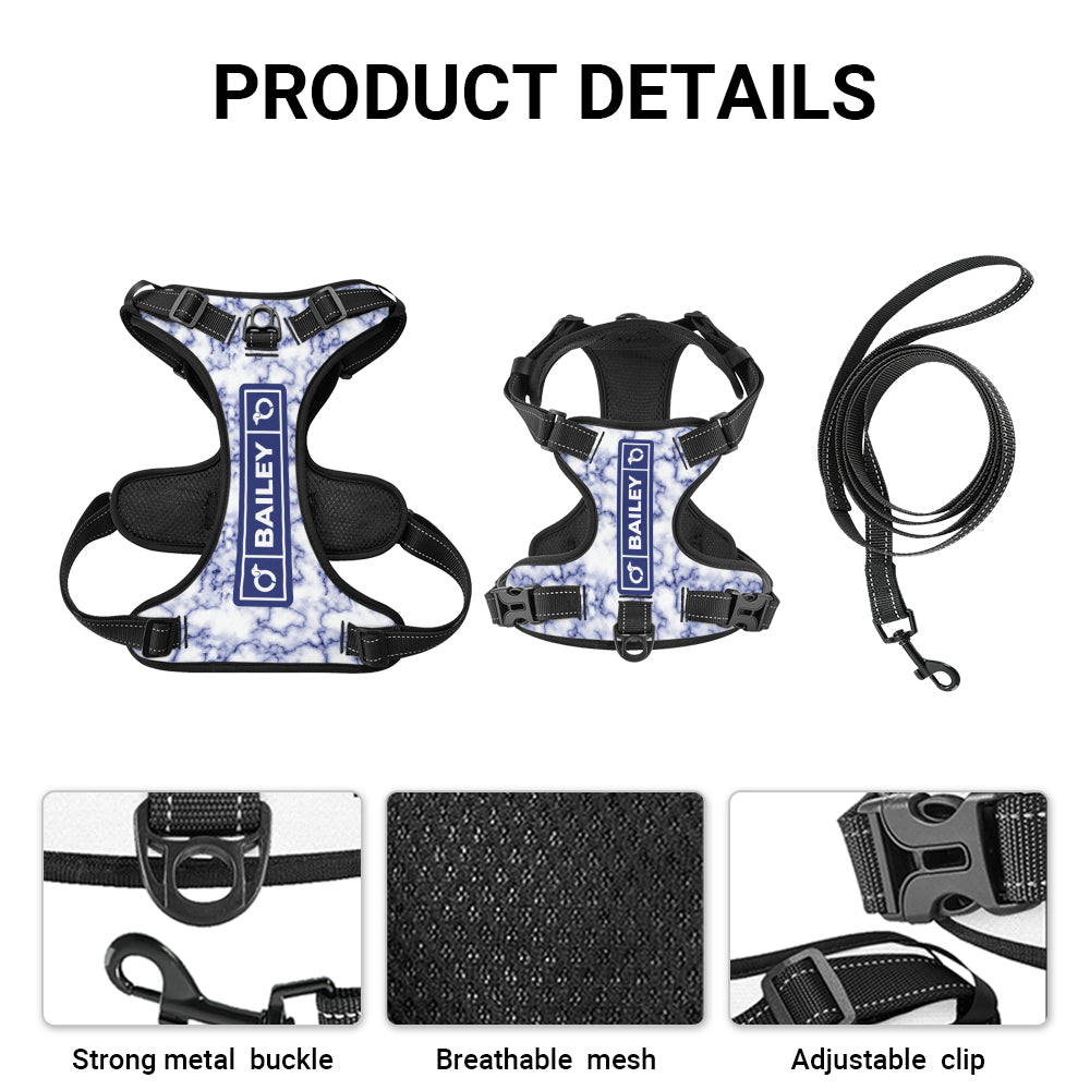 Maximilian -  Personalized No-Pull Dachshund Dog Harness