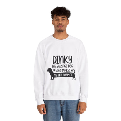 Sudadera personalizada con nombre de perro salchicha - Sudadera unisex 