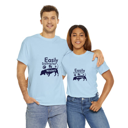 Milo - Unisex Cotton T-Shirt for Dachshund Lovers