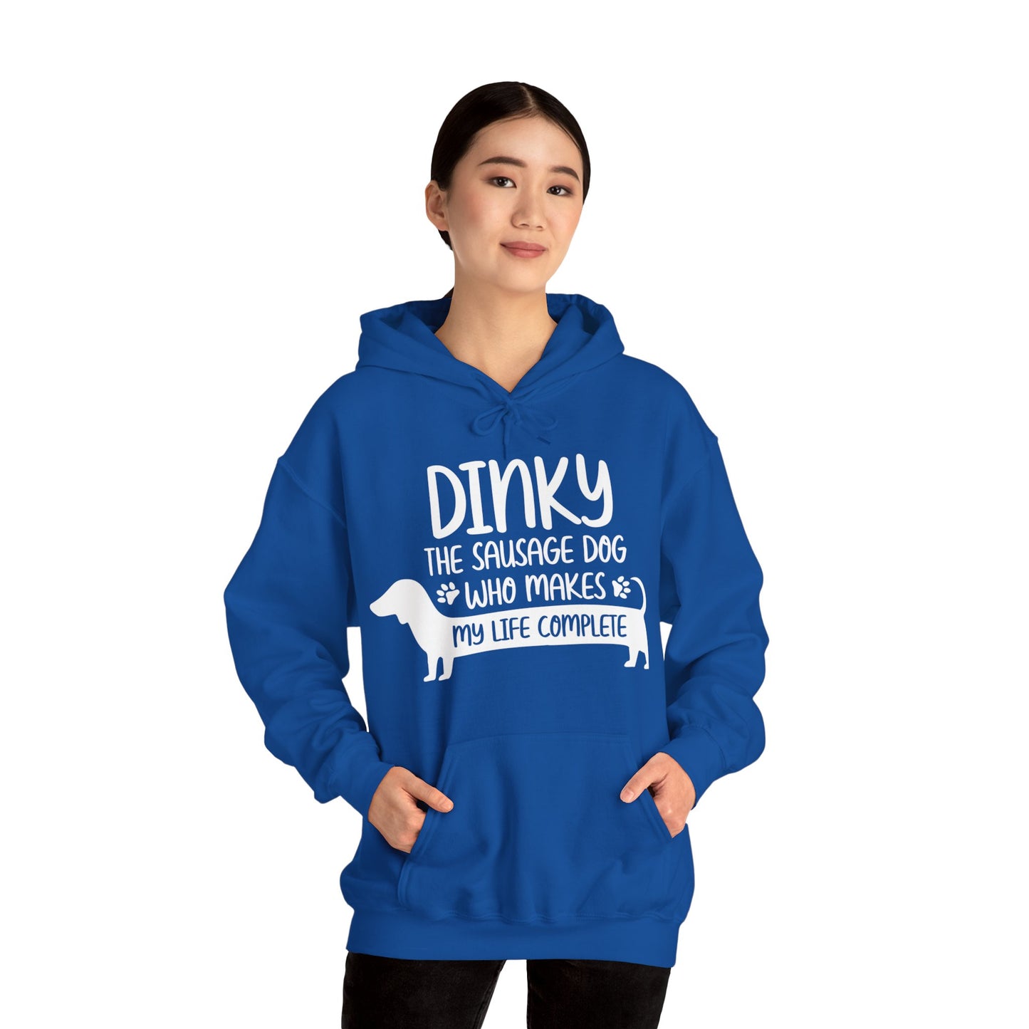 Custom Hoodie with dachshund Name  - Unisex Hoodie