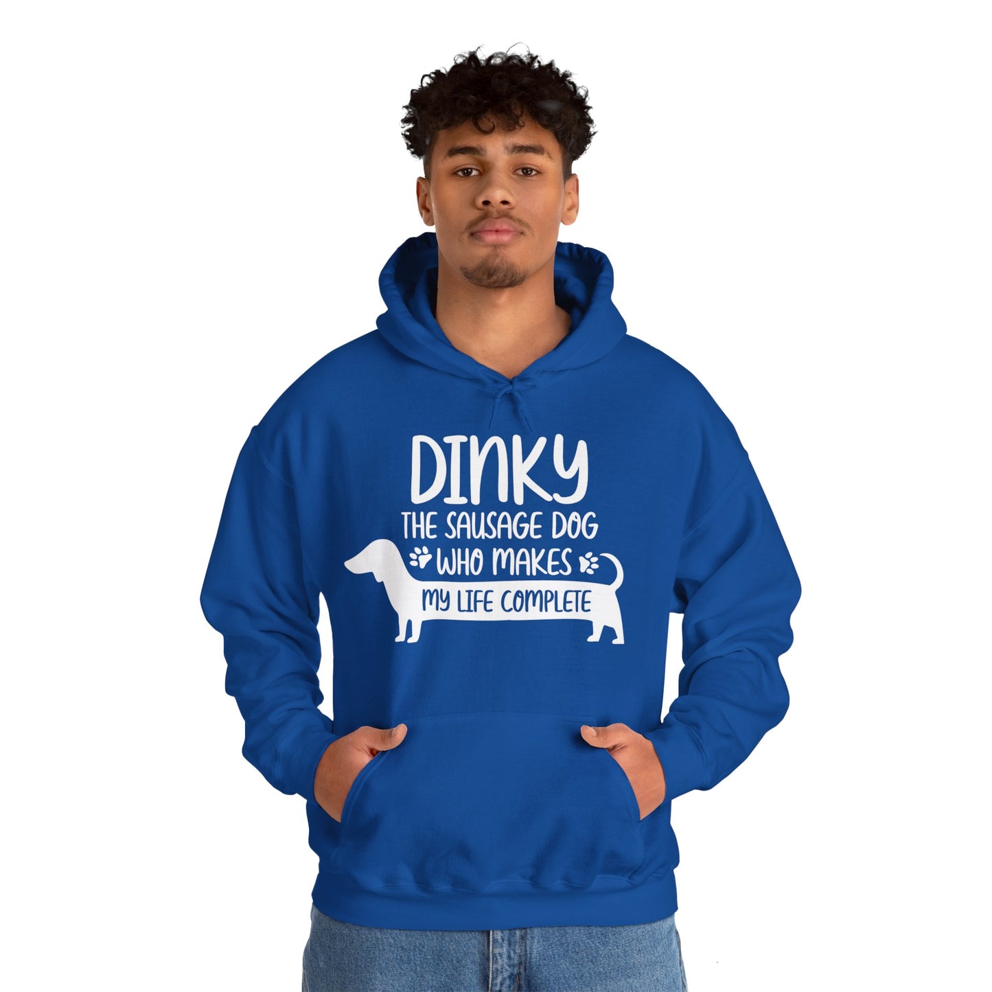 Custom Hoodie with dachshund Name  - Unisex Hoodie