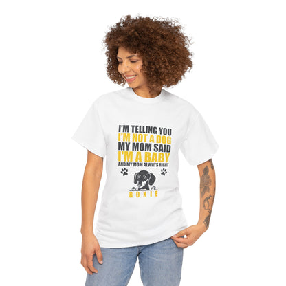 Custom T-shirt  with dachshund  Name