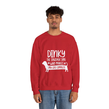 Sudadera personalizada con nombre de perro salchicha - Sudadera unisex 