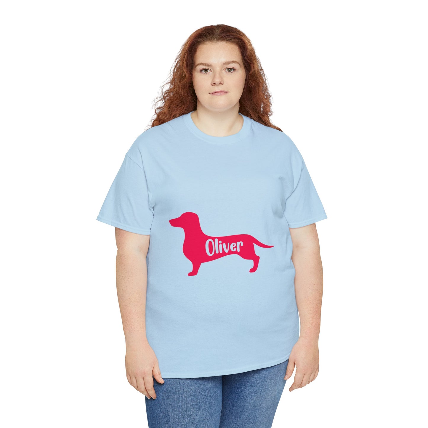 Custom T-shirt  with dachshund  Name - Shirt for Dachshund Name