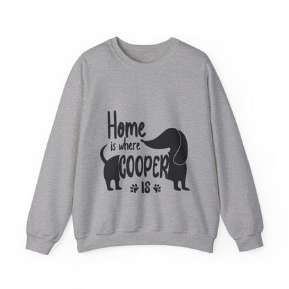 Custom Sweatshirt  with dachshund Name  -  Unisex Sweatshirt