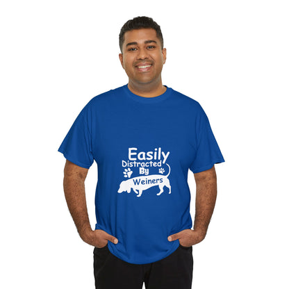 Milo - Unisex Cotton T-Shirt for Dachshund Lovers