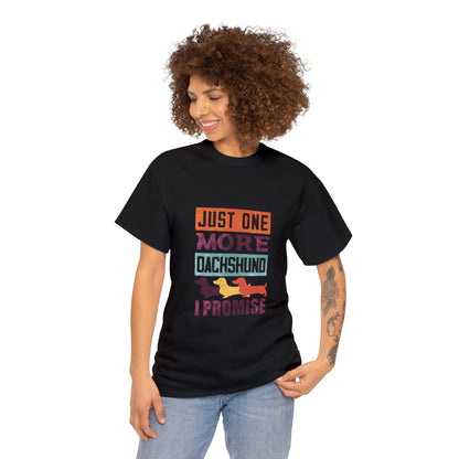 Teddy - Unisex Cotton T-Shirt for Dachshund Lovers