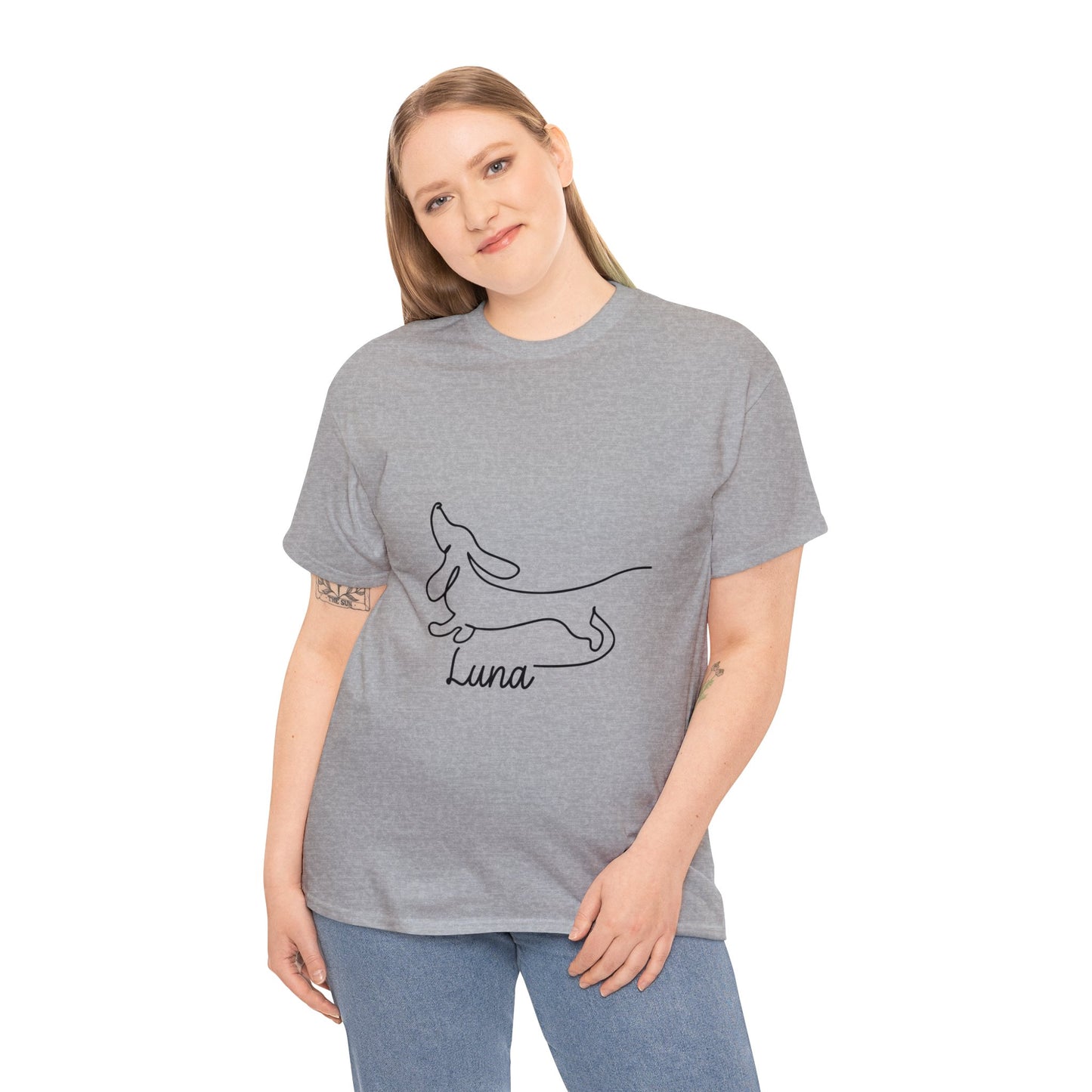 Custom T-shirt  with dachshund  Name