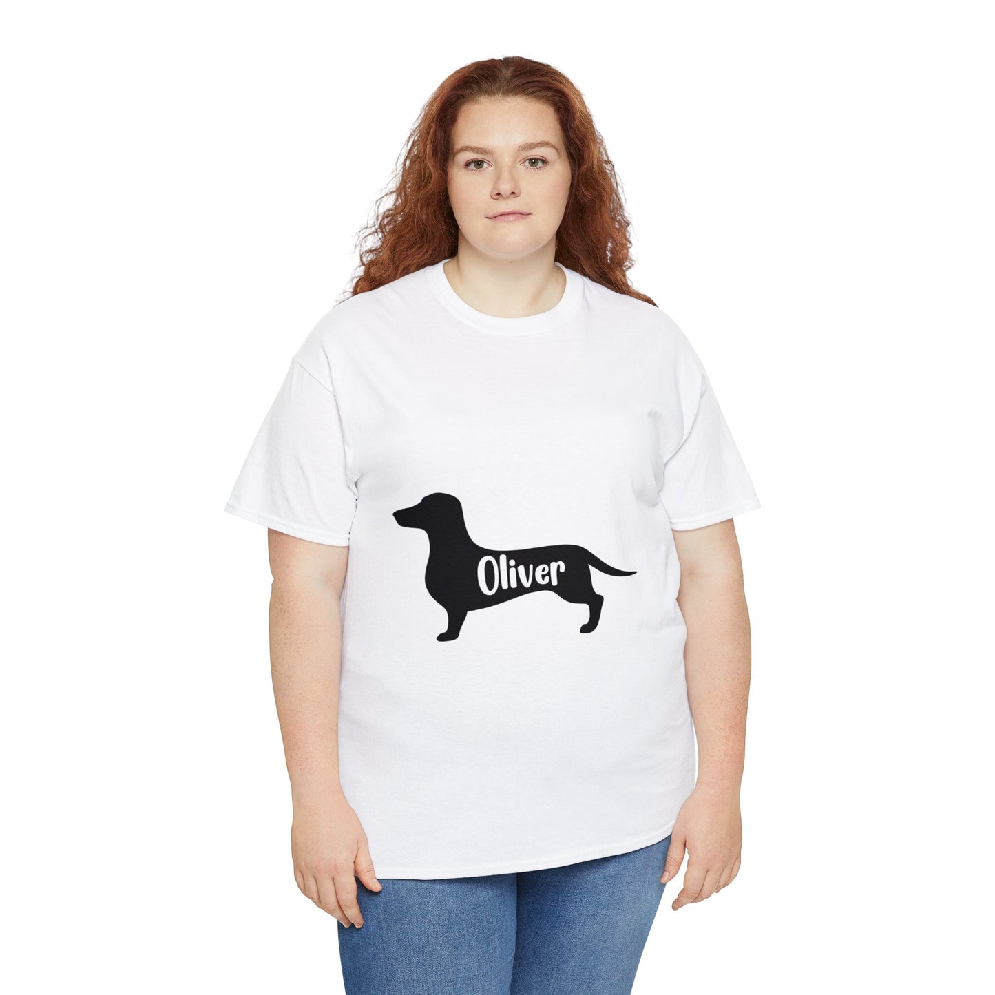 Custom T-shirt  with dachshund  Name - Shirt for Dachshund Name