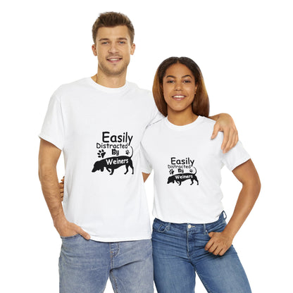 Milo - Unisex Cotton T-Shirt for Dachshund Lovers