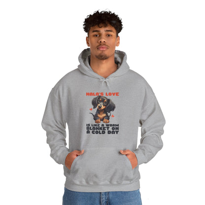 Custom Hoodie with dachshund Name  - Unisex Hoodie
