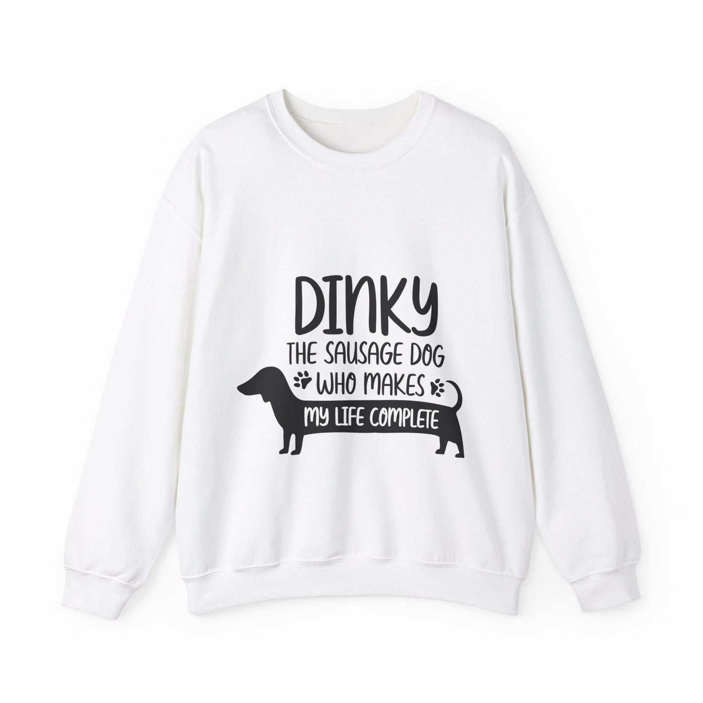 Custom Sweatshirt  with dachshund Name  -  Unisex Sweatshirt