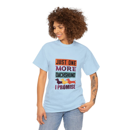 Teddy - Unisex Cotton T-Shirt for Dachshund Lovers