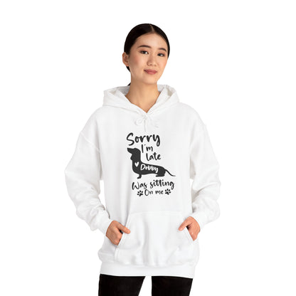 Custom Hoodie with dachshund Name  - Unisex Hoodie