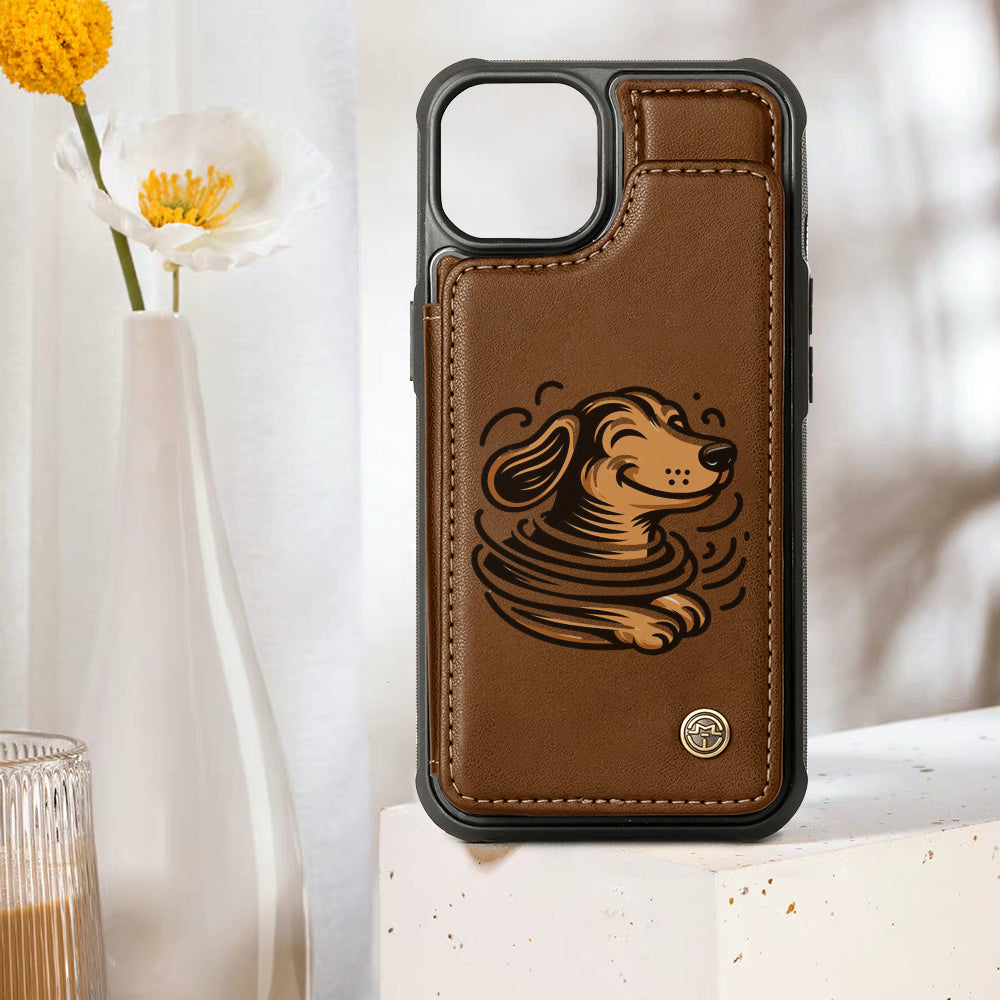 Wanda - Leather Wallet Case for for iPhone & Samsung