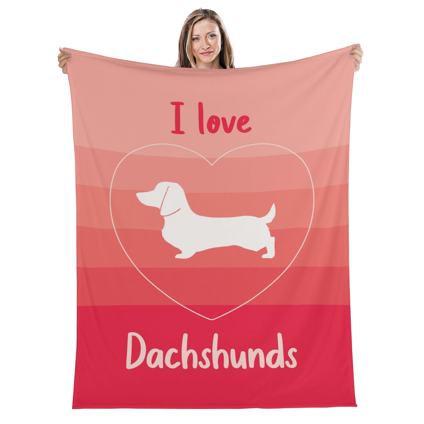 Gus -  Blanket for Dachshund Love