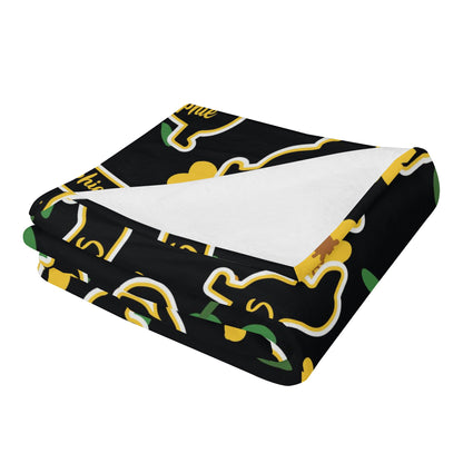 Custom blanket with dachshund name -  Blanket