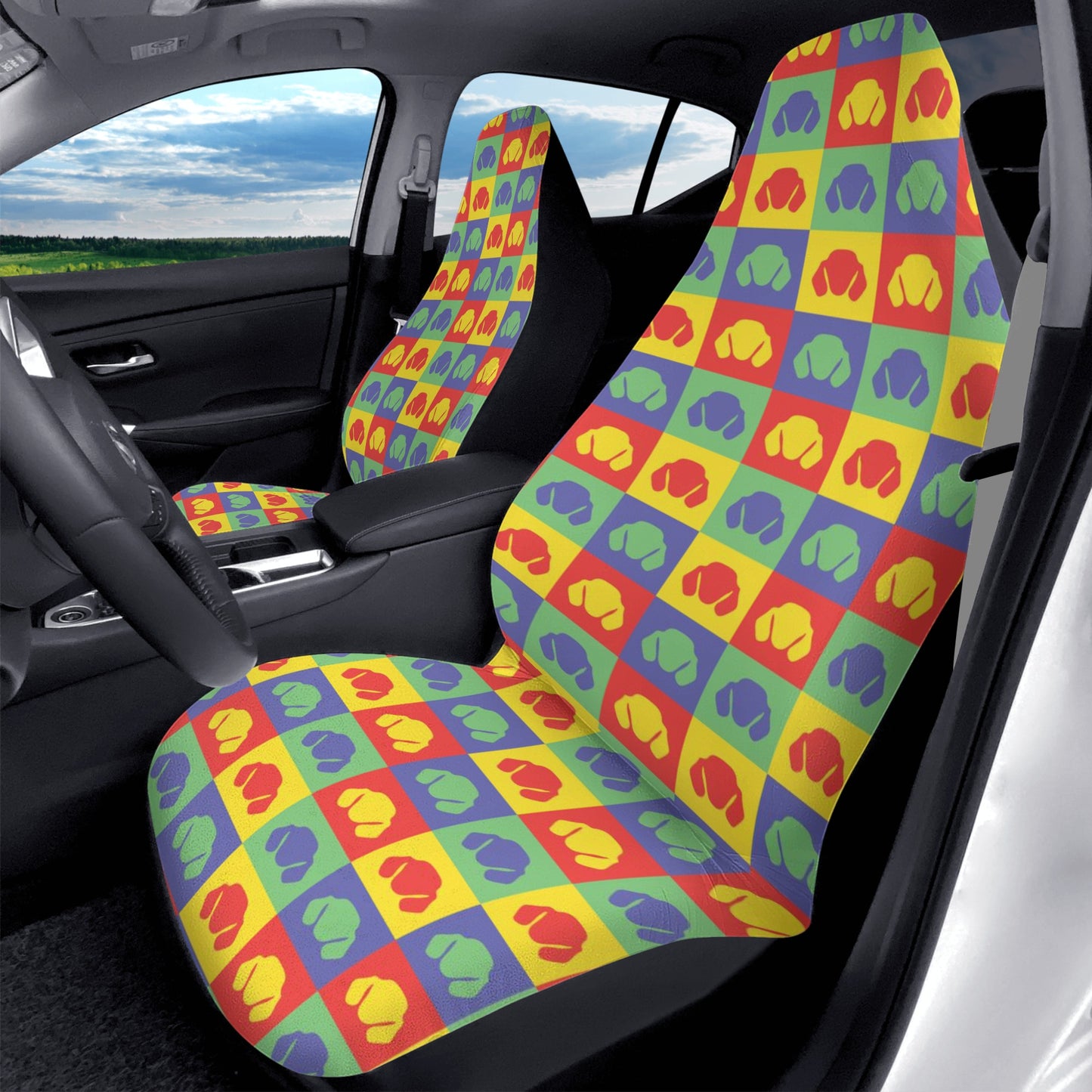 Honey - Car seat covers (2 pcs)