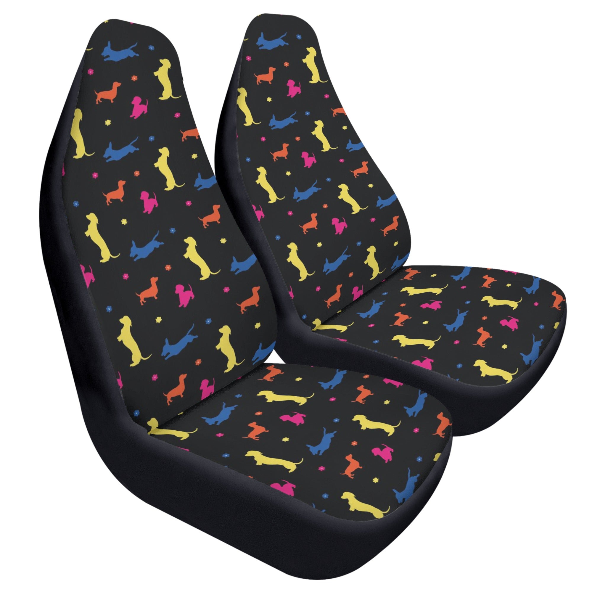 Ollie Car seat covers 2 pcs Dachshund Shop