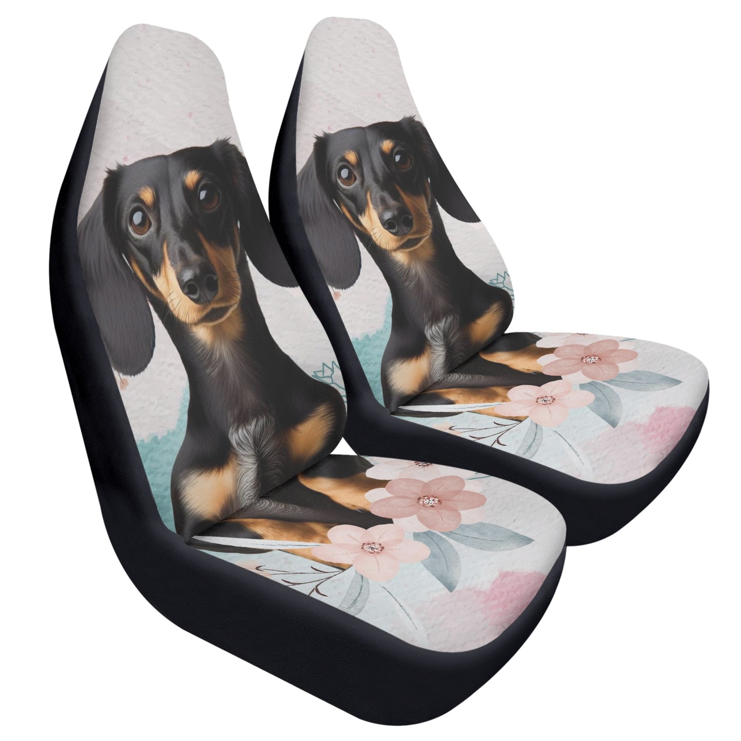 Custom  Car seat cover with Dachshunds Image - Car seat covers (2 pcs)