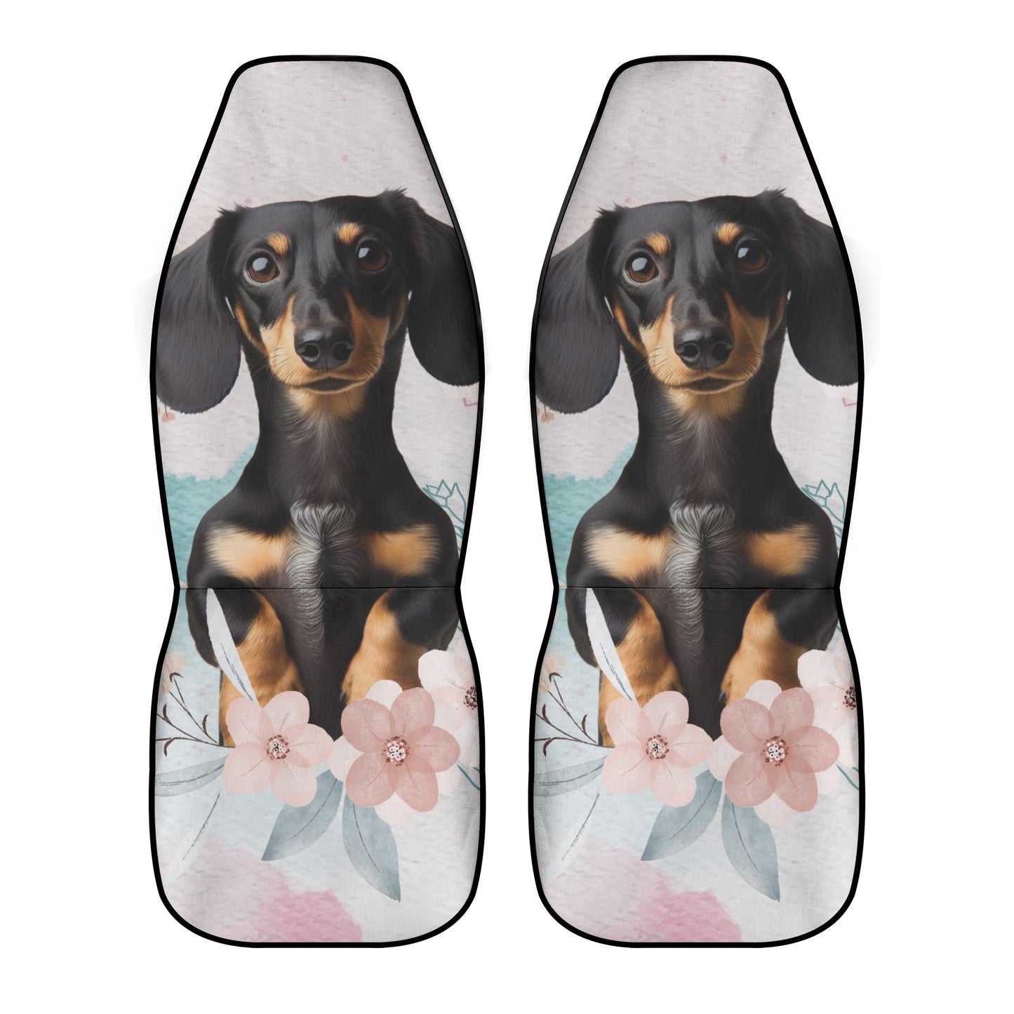 Custom  Car seat cover with Dachshunds Image - Car seat covers (2 pcs)