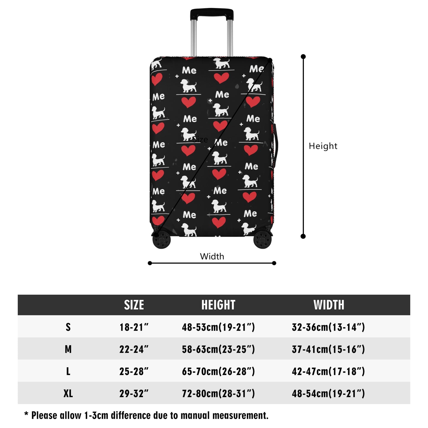 Blu  - Luggage Cover