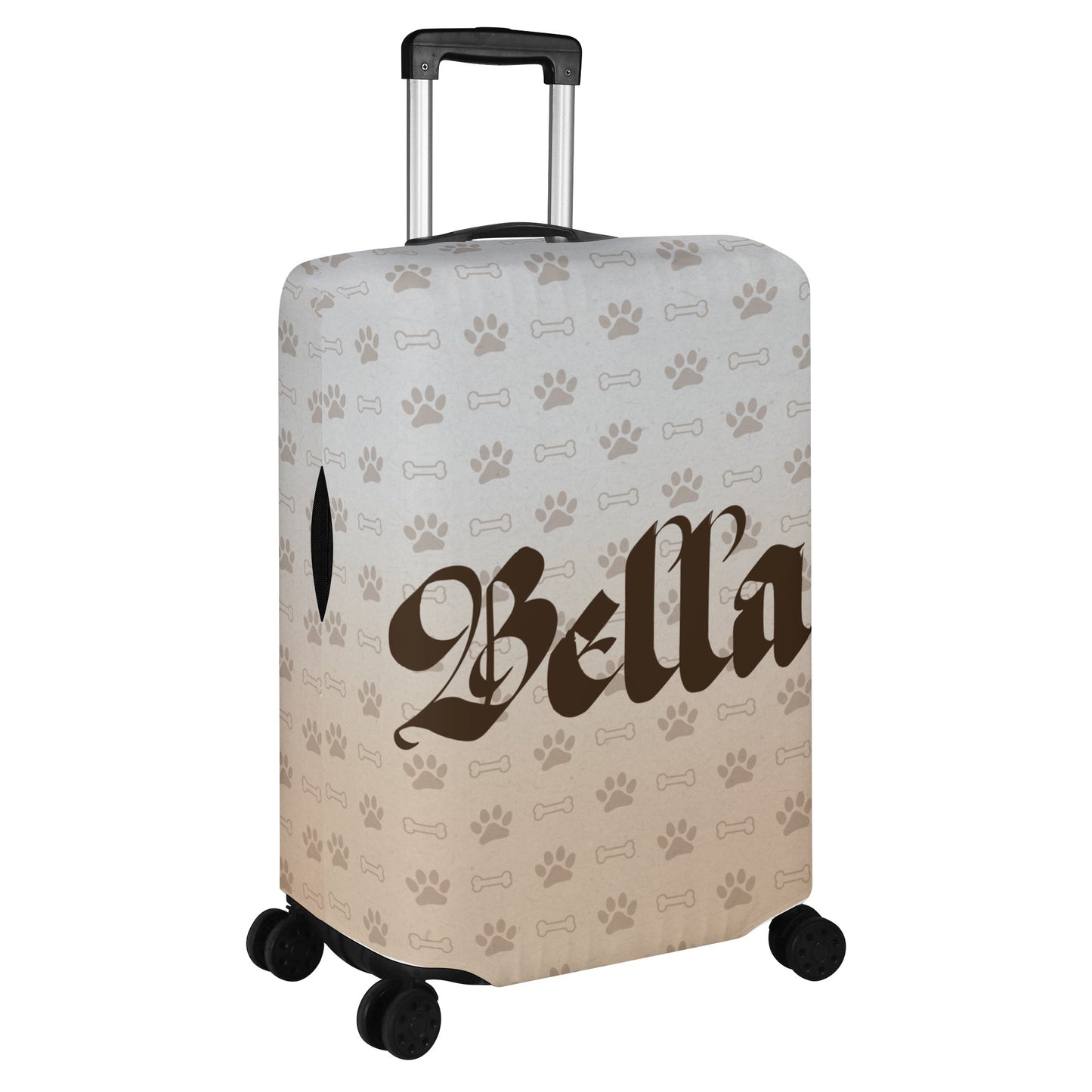 Personalized Luggage Cover with Dachshund Name - Luggage Cover