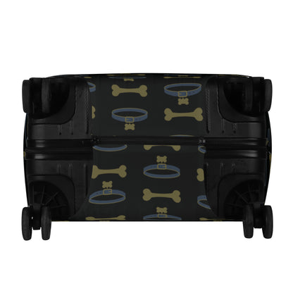 Custom Luggage Cover with Dachshund picture