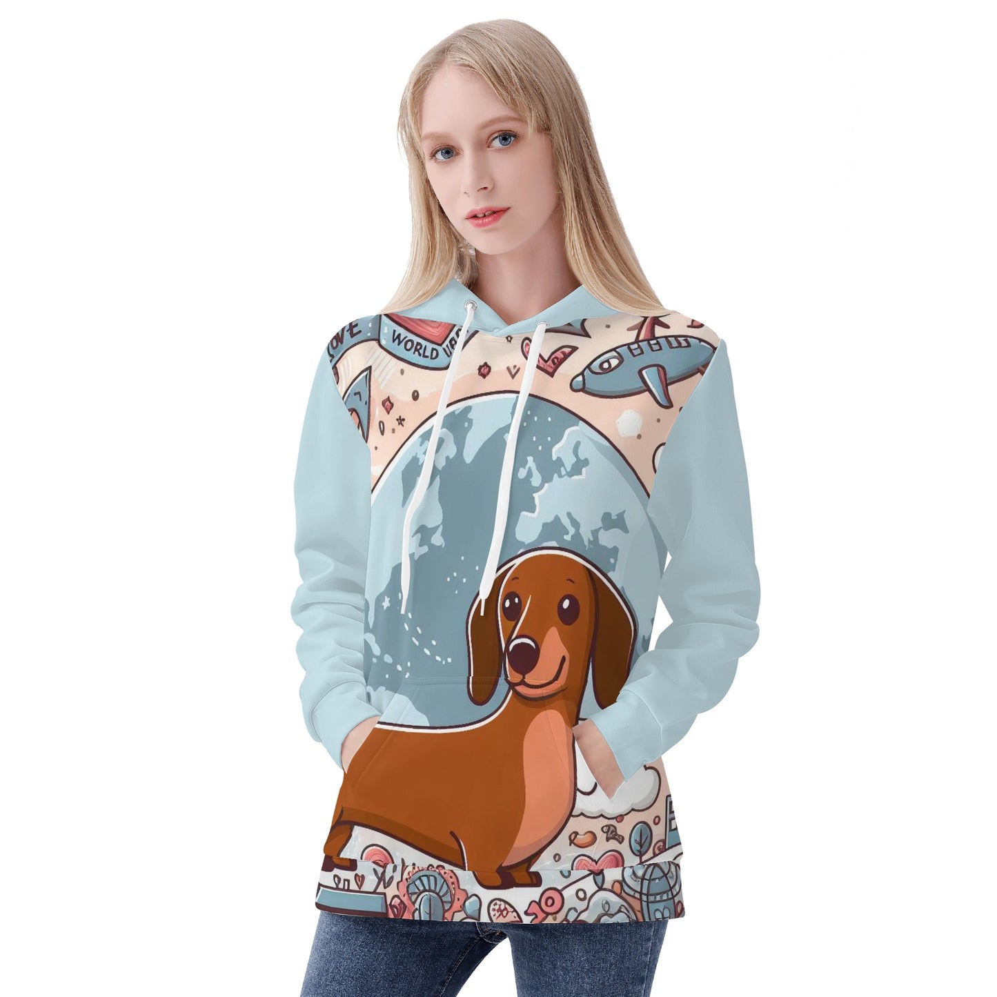 Lady -  All Over Print Hoodie