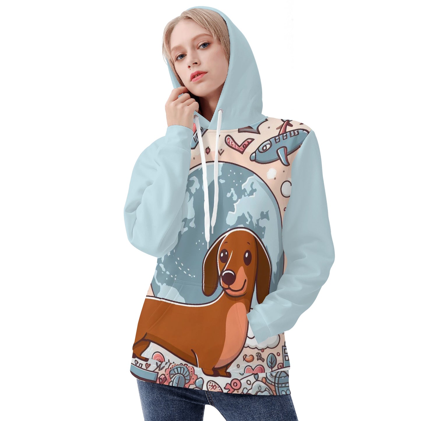 Lady -  All Over Print Hoodie