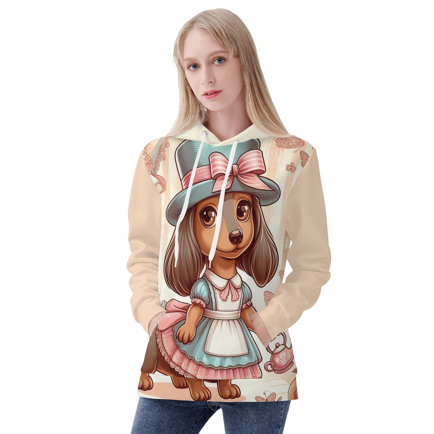 Gracie -  All Over Print Hoodie