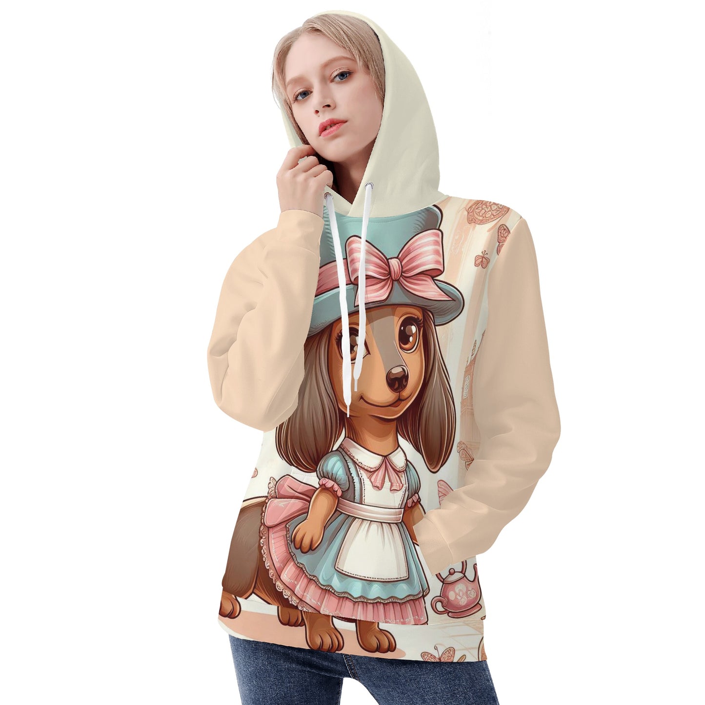 Gracie -  All Over Print Hoodie