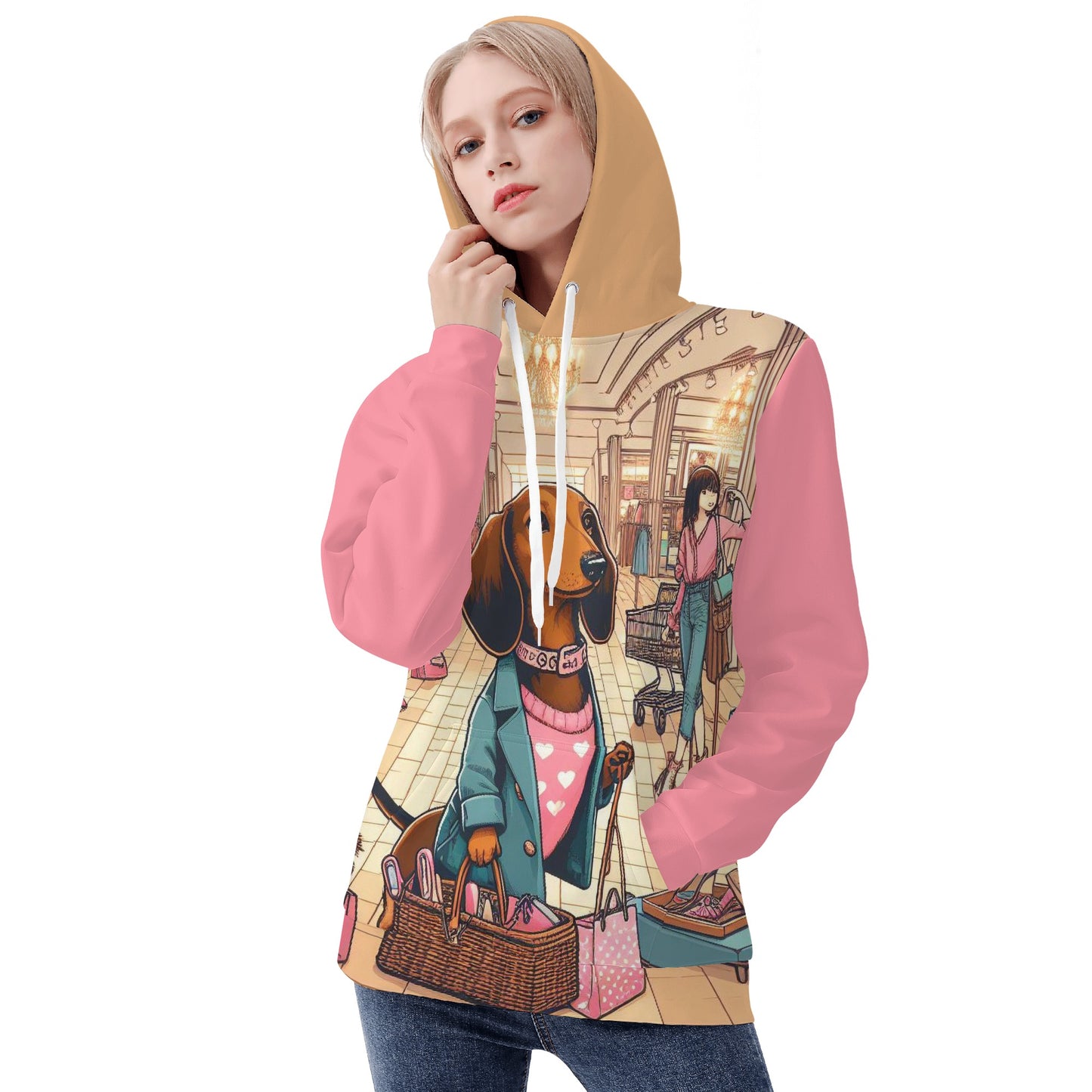 Ruth - Sudadera con capucha y estampado integral