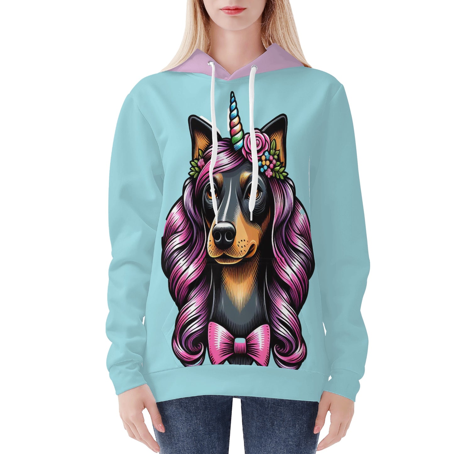 Jane -  All Over Print Hoodie