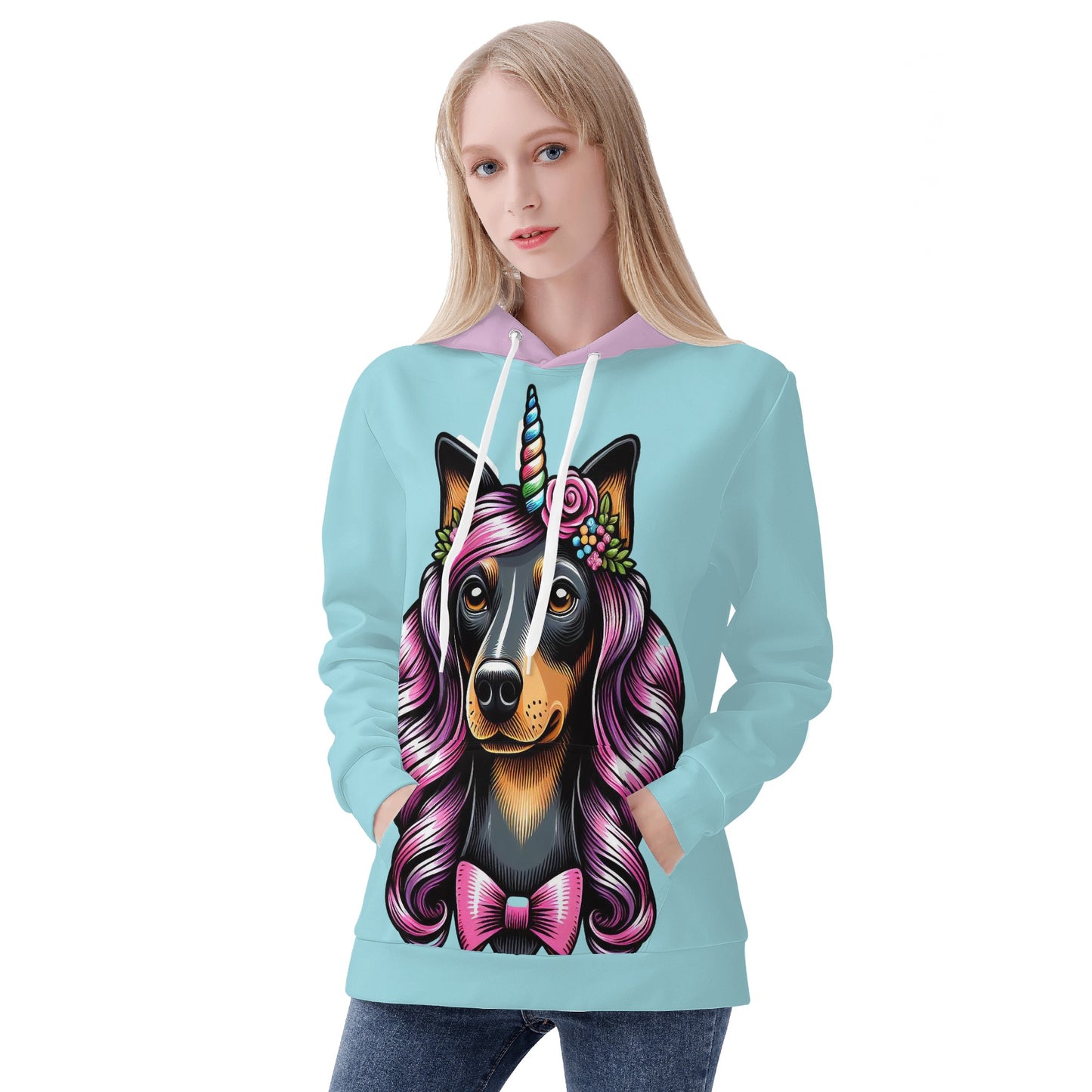 Jane -  All Over Print Hoodie